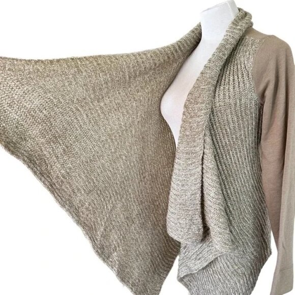 Prana Beige and Cream Cardigan Sweater - Picture 5 of 8